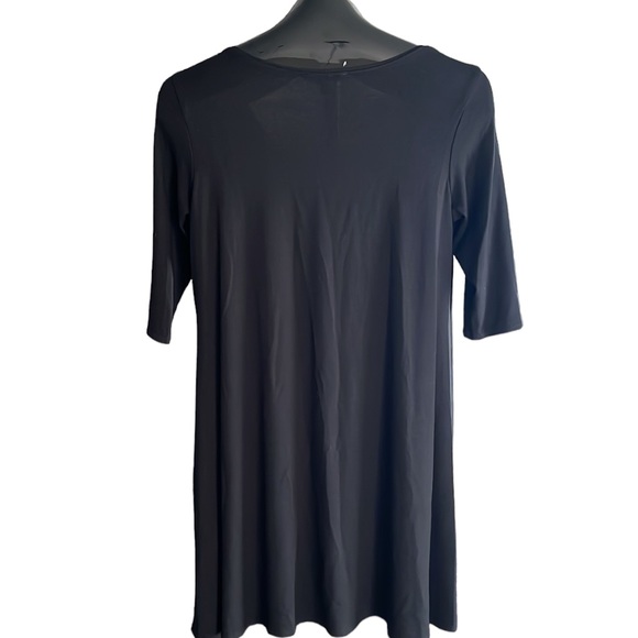 Eileen Fisher short sleeve tunic top - Picture 3 of 6